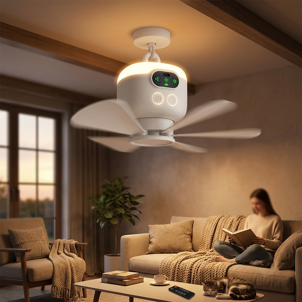 Venticool Plafond & Lampe