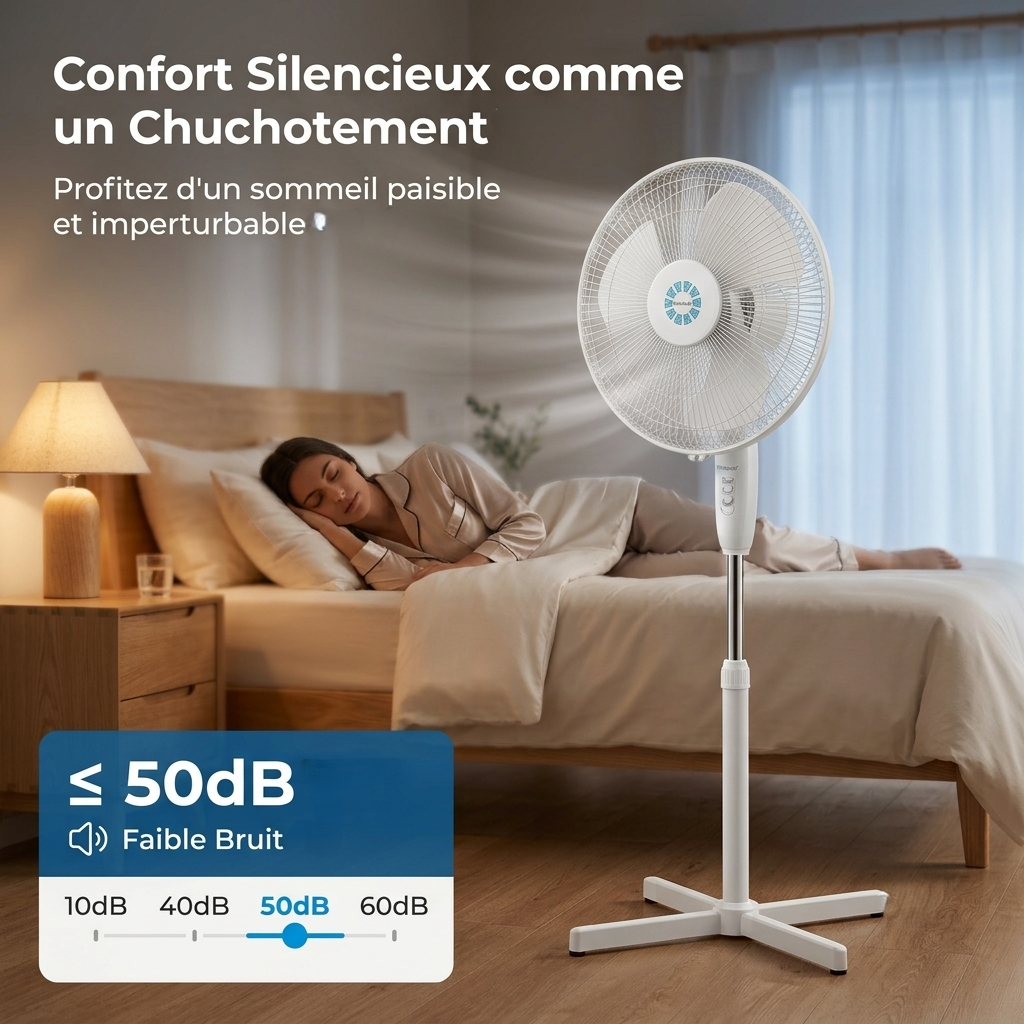 Venticool Sur Pied Oscillant